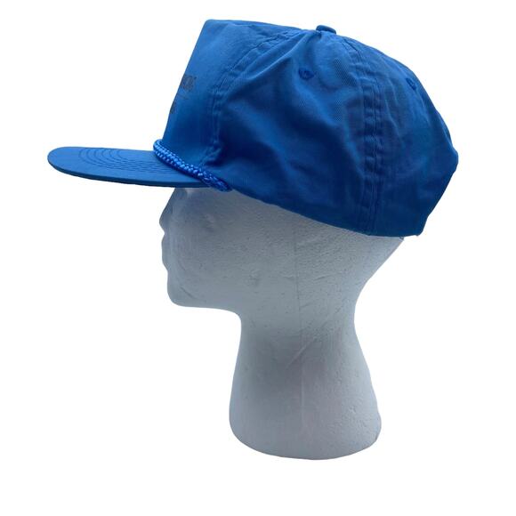 Vintage Rope Hat Ted Co Blaze King Stove Dealer La Grande Oregon SnapBack Blue - Picture 3 of 14
